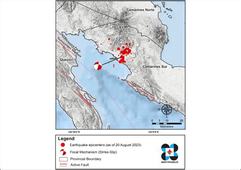ragay gulf earthquake|Earthquake swarm hits Ragay town in Camarines Sur .